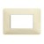 Rama ornament 4 module Ivory Bticino Matix